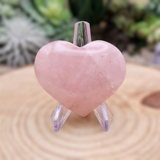 Large Rose Quartz Heart