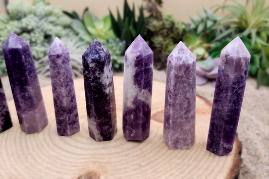 Lepidolite Tower
