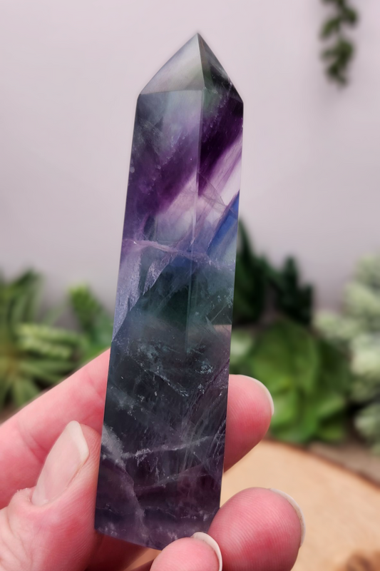 Rainbow Fluorite Tower