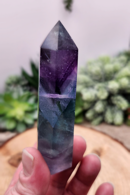 Rainbow Fluorite Tower