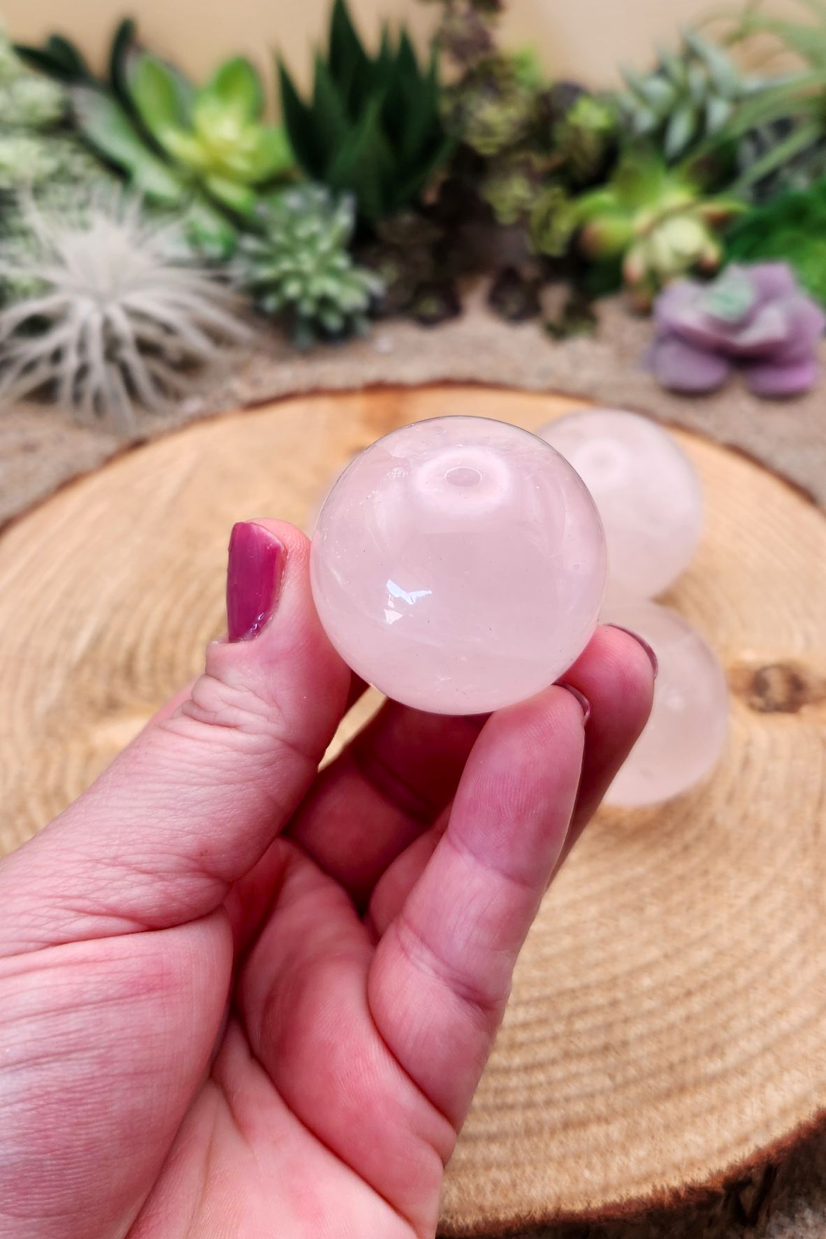 Rose Quartz Sphere