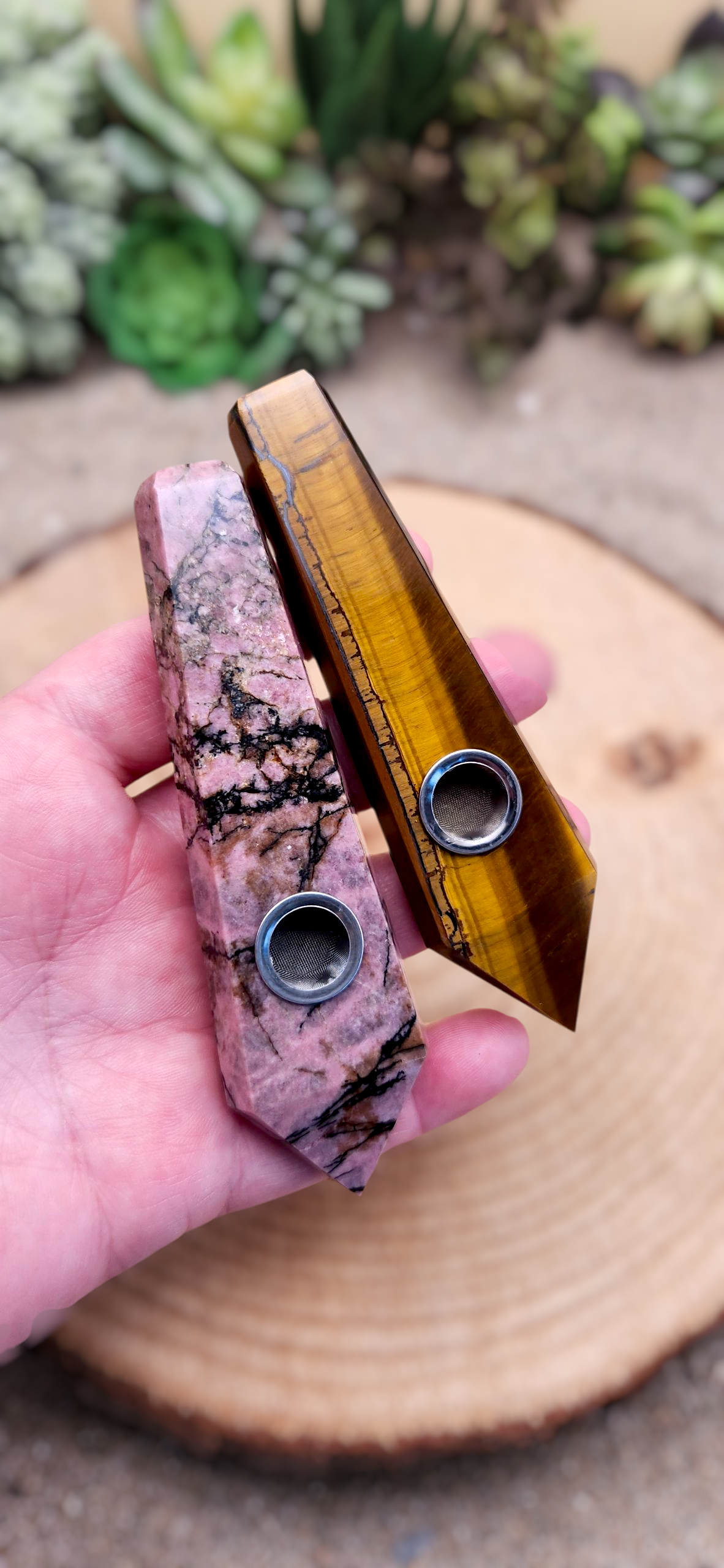 Gemstone Smoking Pipes