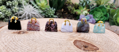 Gemstone Handbag Pendants