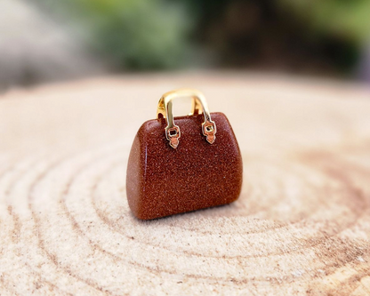 Gemstone Handbag Pendants