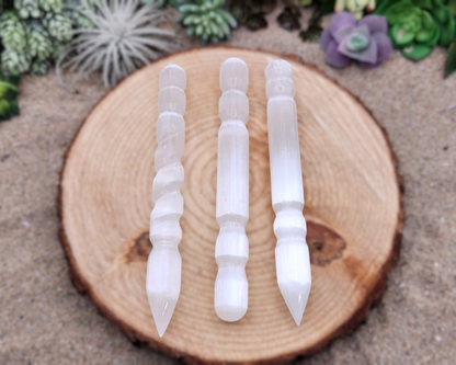 Selenite Wands