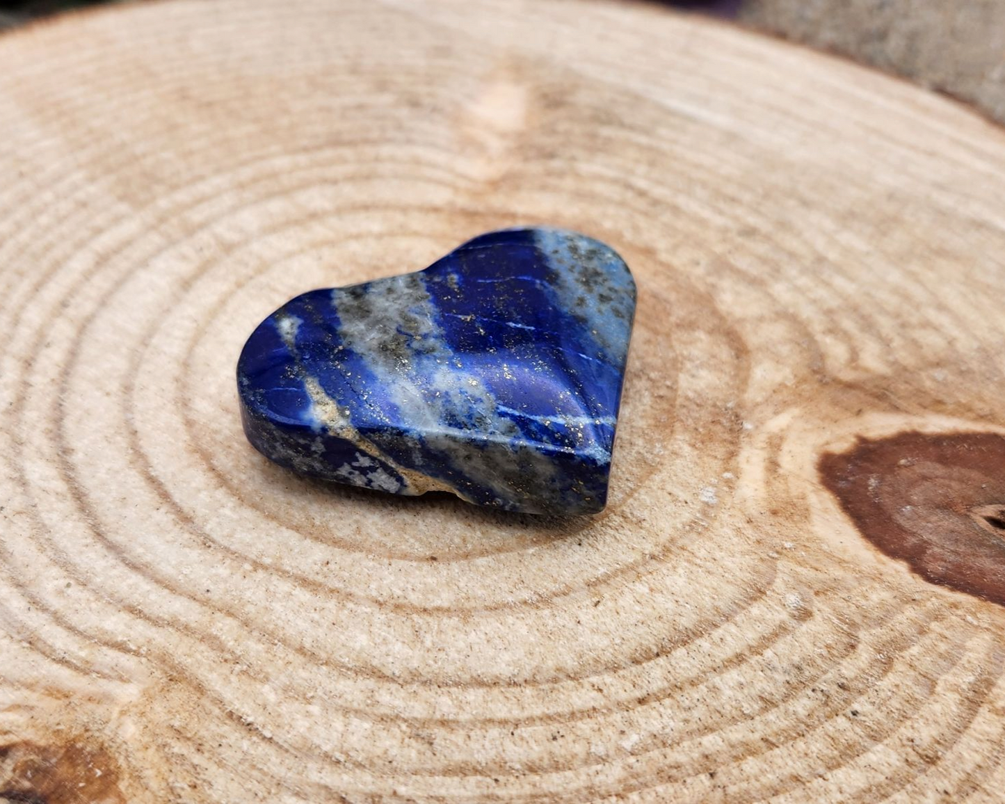 Lapis Lazuli Heart