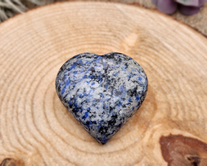 Speckled Sodalite Heart